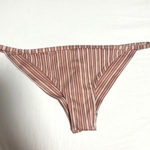 ROXY striped bikini bottom